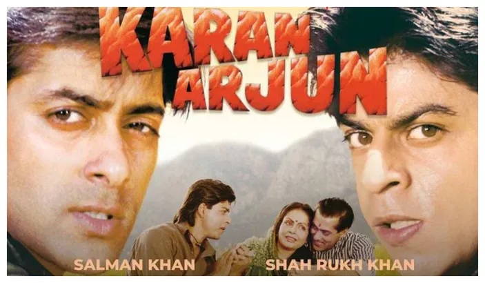 Sinopsis Film Karan Arjun Kisah Balas Dendam Shah Rukh Khan Dan Salman