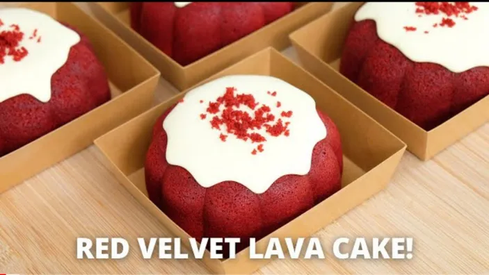 Intip Resep Membuat Red Velvet Lava Cake Ala Luvita Ho Dijamin Lembut