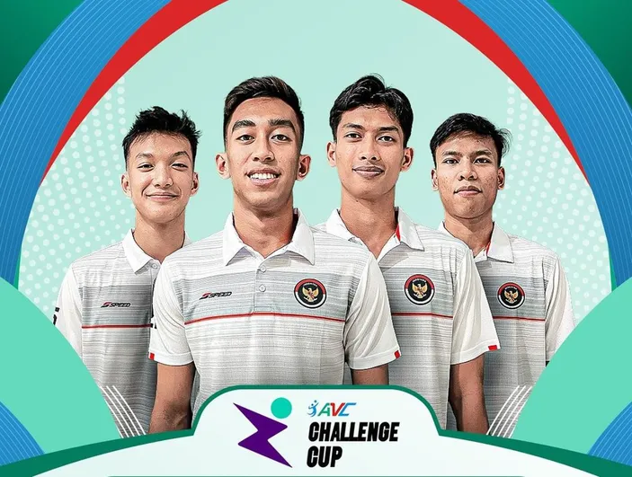 Skuad Timnas Voli Putra Indonesia Di Avc Challenge Cup Lengkap