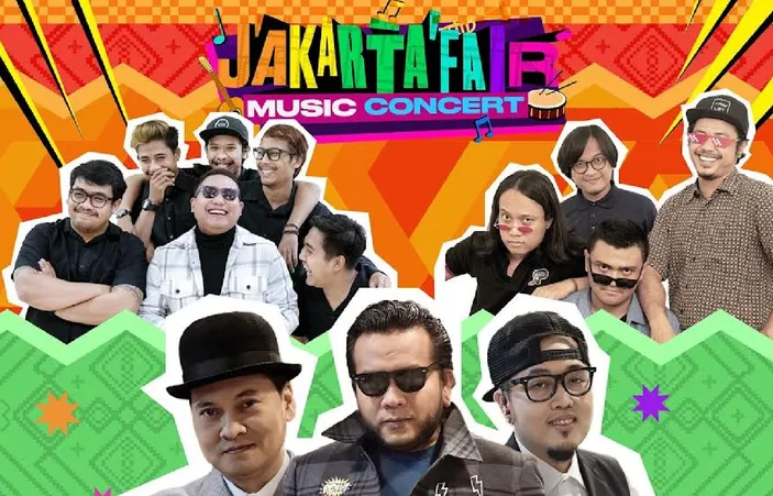 Jadwal Konser Jakarta Fair Hari Ini Juli Guyon Waton Endank