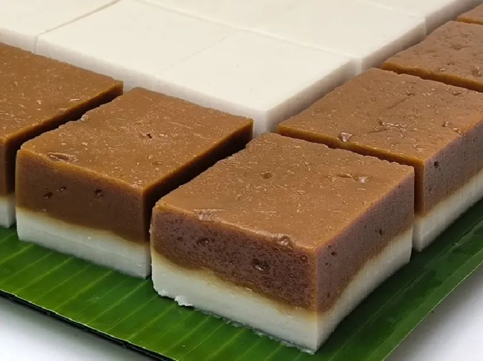 Resep Kue Talam Singkong Gula Merah Cemilan Padat Pas Untuk Ganjal