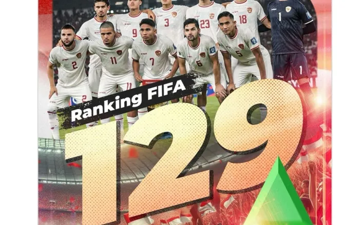 Update Terbaru Timnas Indonesia Naik Ke Ranking 129 FIFA Chanel Sulsel