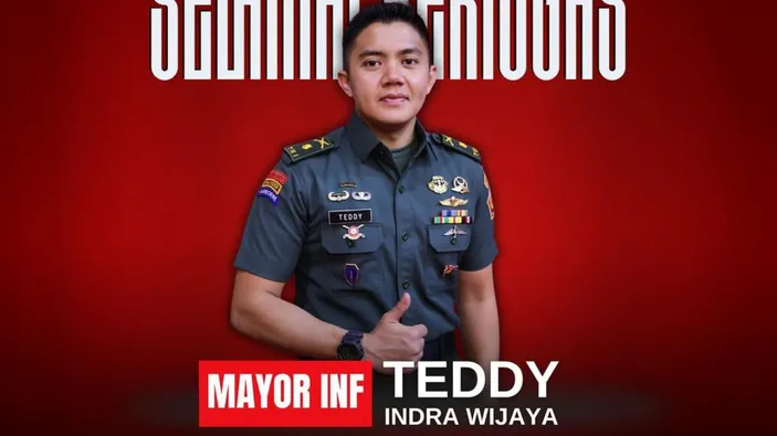 Latar Belakang Keluarga Mayor Teddy Gak Kaleng Kaleng Punya Darah