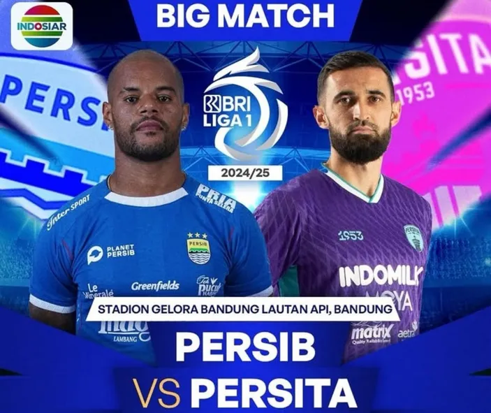 Link Live Streaming Persib Bandung Vs Persita Tangerang Di Bri Liga