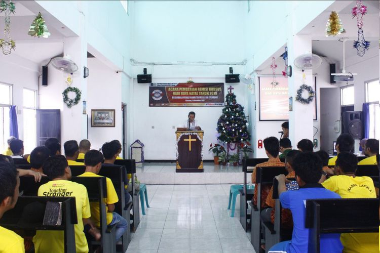 Warga Binaan Lapas Cikarang Dapat Remisi Natal Seorang Di Antaranya