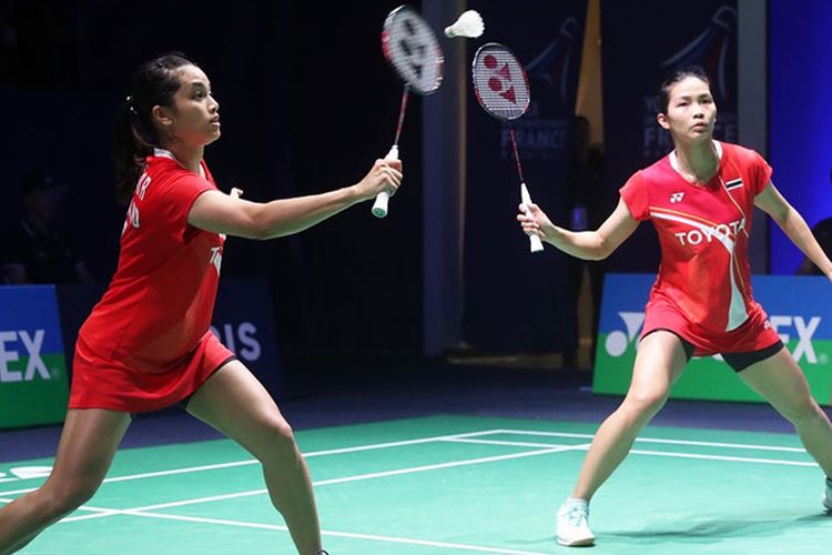 Ranking Bwf Jongkolphan Kititharakul Rawinda Prajongjai Ganda Putri Thailand Pada Indonesia