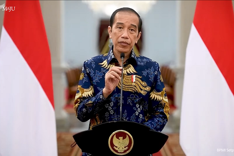 Jokowi Lakukan Siaran Pers PPKM Darurat Covid 19 Jawa Dan Bali