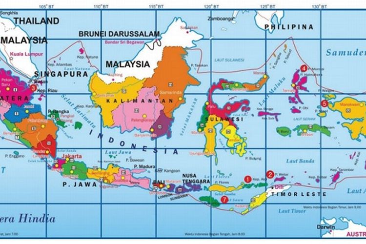 Kondisi Geografis Pulau Sulawesi Berdasarkan Peta Kunci Jawaban Tema