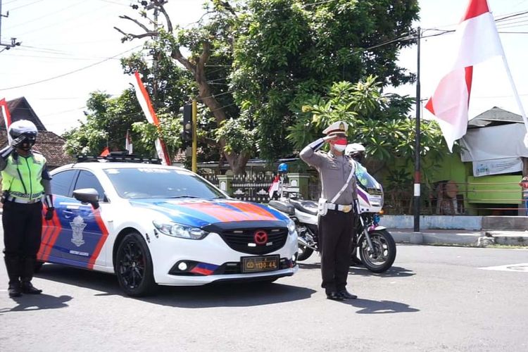 Polresta Banyuwangi Ajak Pemakai Jalan Kenang Jasa Pahlawan Pada Detik