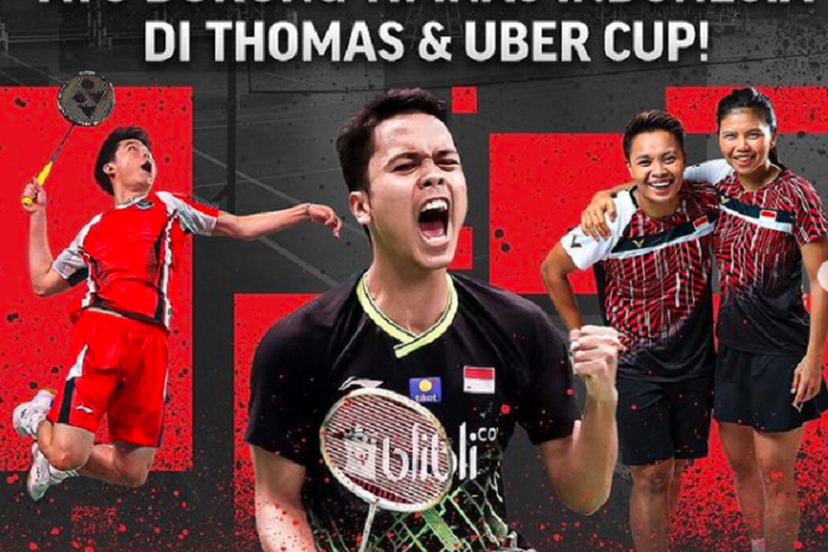 Jadwal Badminton Hari Ini Indonesia Vs Malaysia Perempat Final Thomas