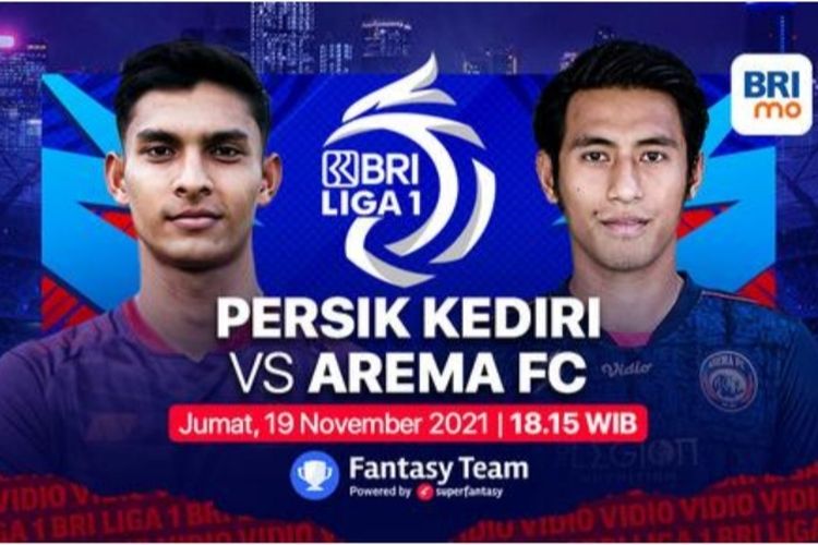 Berikut Link Nonton Persik Kediri Vs Arema Fc Di Bri Liga Hari Ini