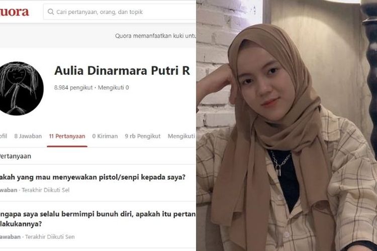 Link Quora Novia Widyasari Sempat Curhat Mau Bunuh Diri Pakai Sianida