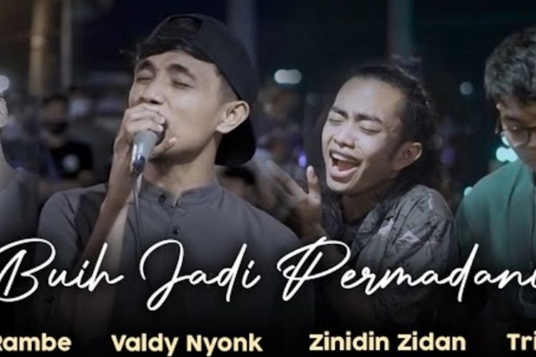 Lirik Lagu Buih Jadi Permadani Oleh Zinidin Zidan Pikiran Rakyat