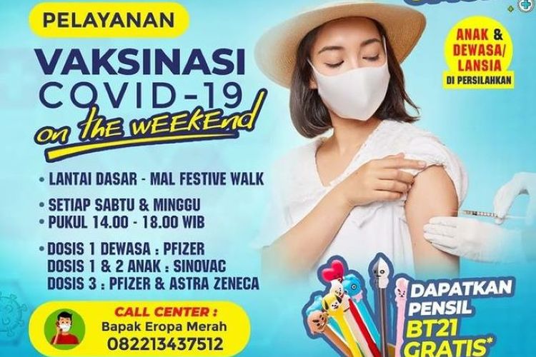 Jadwal Vaksin Booster Kabupaten Karawang Hari Ini Minggu Maret