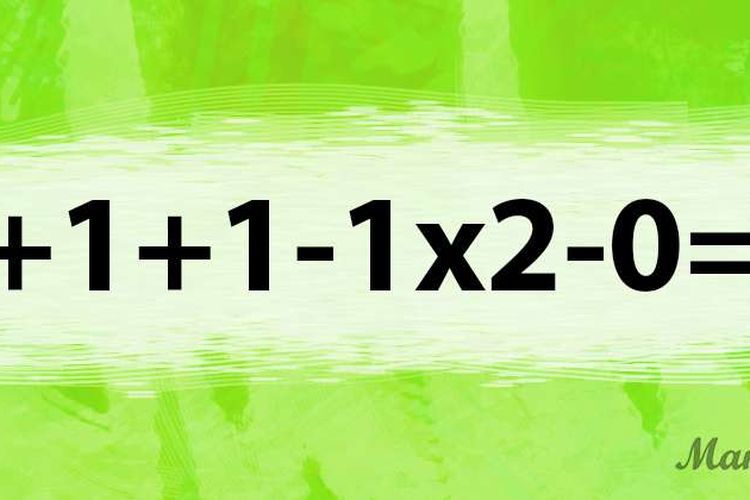 Tes IQ Selesaikan Soal Matematika Ini Berapa Nilai Perhitungan Ini