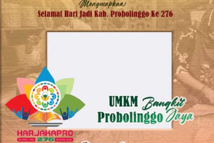 Kumpulan Link Twibbon Hari Jadi Kabupaten Probolinggo Hut