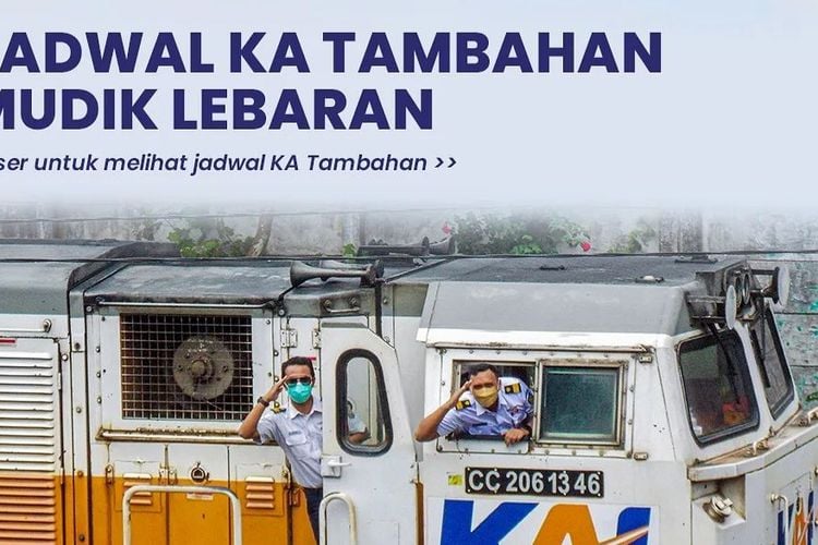 Kereta Tambahan Mudik 2022 Dari KAI Terbaru 21 April Simak Jadwal