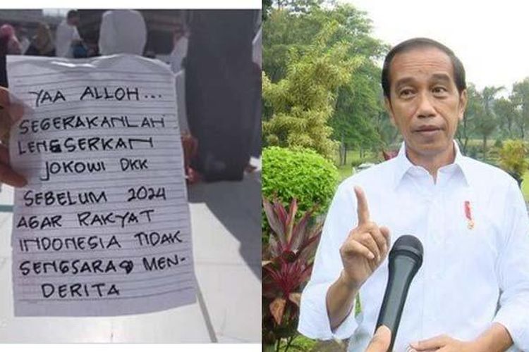 Viral Warga Berdoa Di Depan Kabah Agar Presiden Jokowi Lengser Sebelum