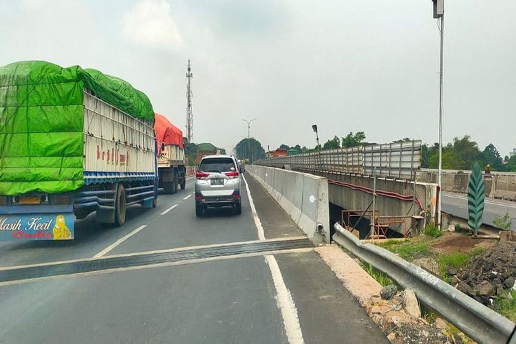 Tol Tangerang Merak Diberlakukan Contraflow Pengelola Lakukan Uji