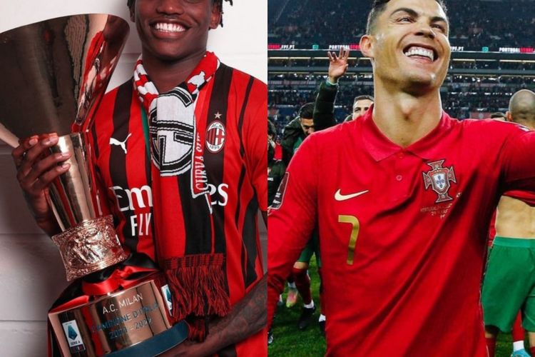 Mirip CR7 Muda Rafael Leao Pemain Terbaik Serie A Yang Akan Jadi