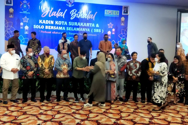 Ketua Kadin Surakarta Pamitan Di Tengah Kemeriahan Acara Halal Bihalal