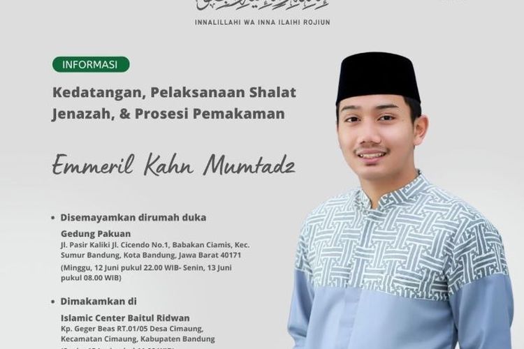 Eril Putra Ridwan Kamil Tiba Di Tanah Air Sore Ini Berikut Jadwal