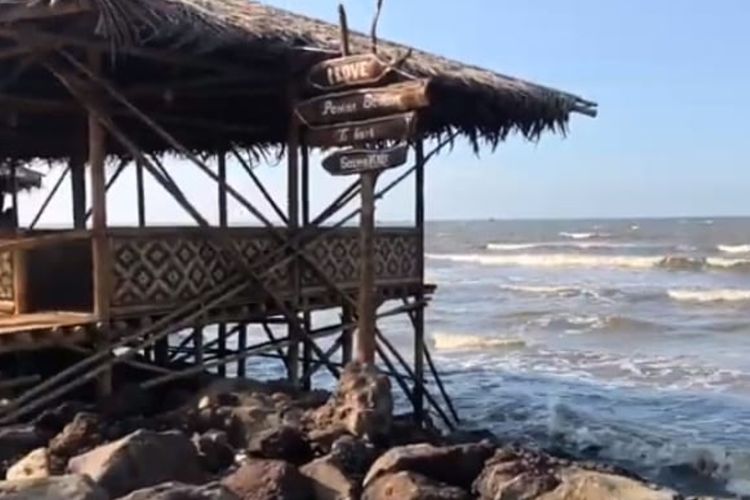 Wisata Pantai Tanjung Kait Teluk Naga Dan Pulau Cangkir Keindahan