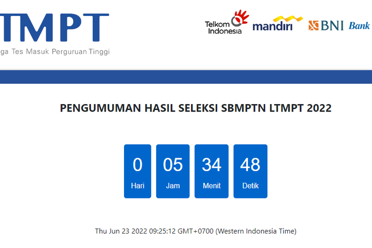 Cek Pengumuman Hasil Sbmptn Jam Berapa Cara Melihat Login Ltmpt