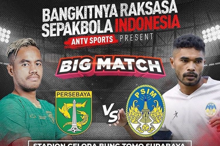 Laga Persahabatan Persebaya Vs Psim Yogyakarta Tayang Di Antv Jam