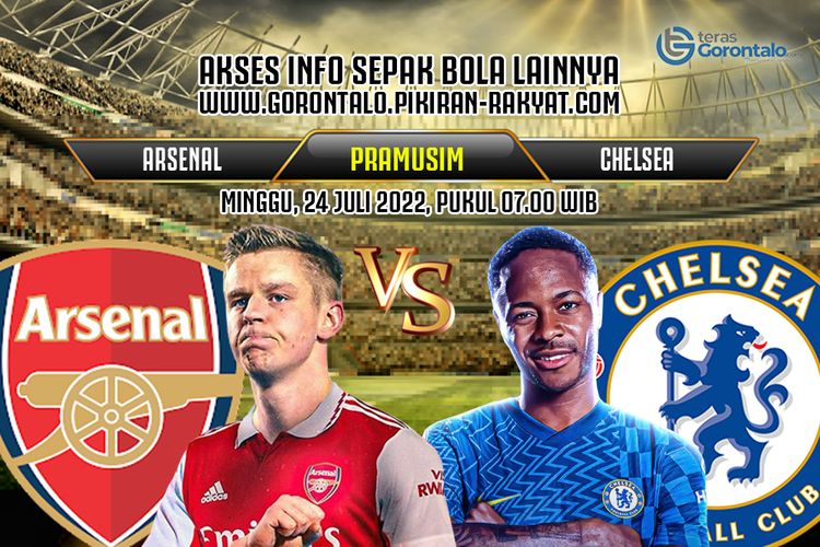 Link Live Streaming Arsenal Vs Chelsea Hari Ini Nonton Gratis Siaran