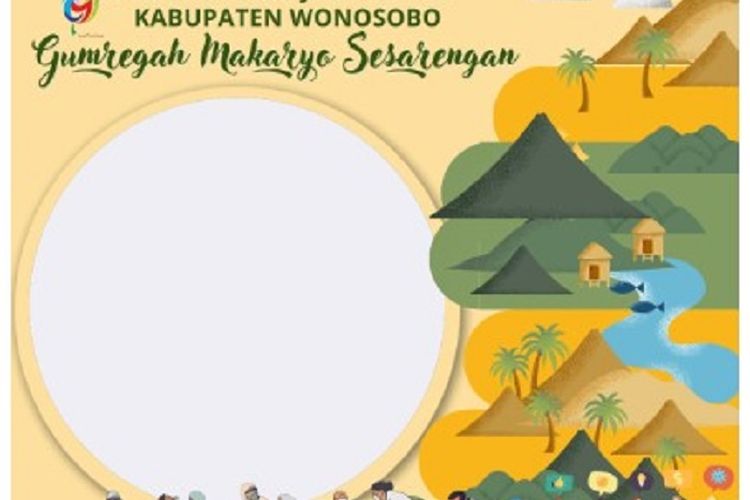 10 Link Twibbon Hari Jadi Kabupaten Wonosobo Ke 197 24 Juli 2022 Ini