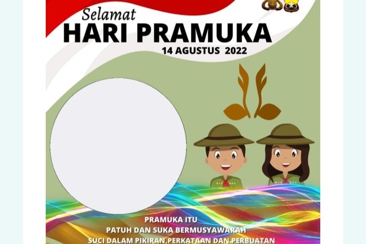 LAGI HITS 17 Link Twibbon Hari Pramuka Ke 61 Tahun 2022 Desain