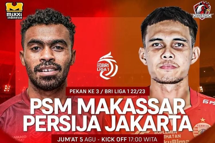 Live Score Hasil Akhir Psm Makassar Vs Persija Jakarta Di Bri Liga