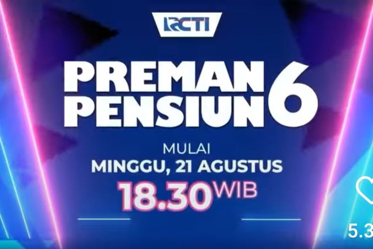 Simak Jadwal Dan Link Nonton Streaming Preman Pensiun 6 Tayang Perdana