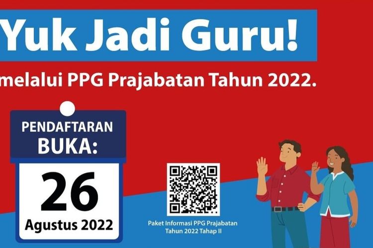 PPG Prajabatan Gelombang 2 2022 Dibuka Berikut Link Daftarnya Lengkap