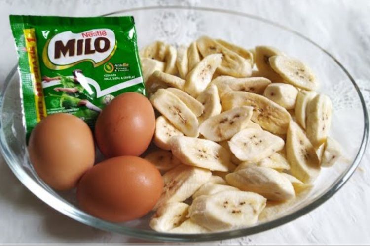 Punya Pisang Telur Dan Milo Diolah Jadi Cemilan Ini Aja Enaknya