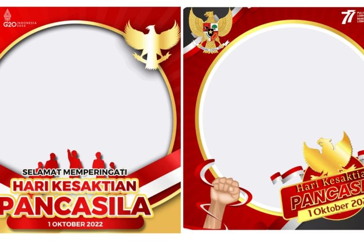 Link Twibbon Hari Kesaktian Pancasila 2022 Paling Baru Bagus Untuk