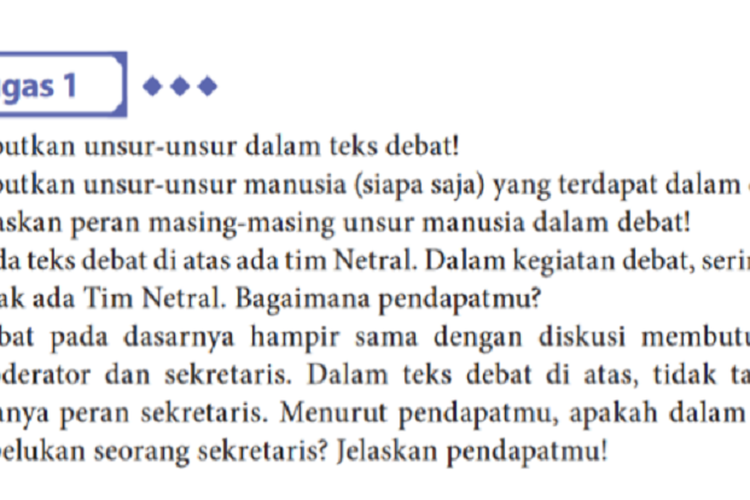 Jawaban Soal Bahasa Indonesia Kelas Mahalaman Tugas