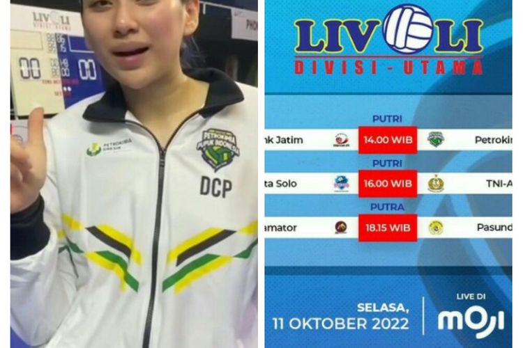 Jadwal Acara Tv Moji Tv Selasa Oktober Ada Live Laga Livoli