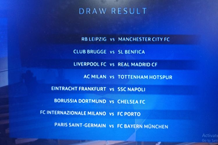 Hasil Drawing 16 Besar Liga Champions 2022 Cek Kesini Simak Undian