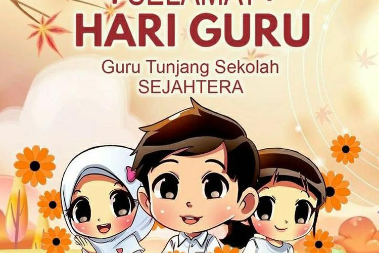 Puisi Hari Guru Nasional Pendek Dan Menyentuh Cocok Untuk Tugas