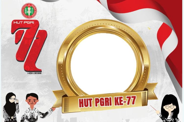 Link Twibbon Hut Pgri Ke Tahun Pasang Di Media Sosial