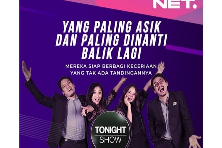 Jadwal Acara NET TV Hari Ini Minggu 18 Desember 2022 Ada Tawa Tawa