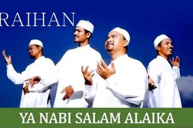 Lirik Bacaan Sholawat Ya Nabi Salam Alaika Versi Grup Nasyid Raihan Ya