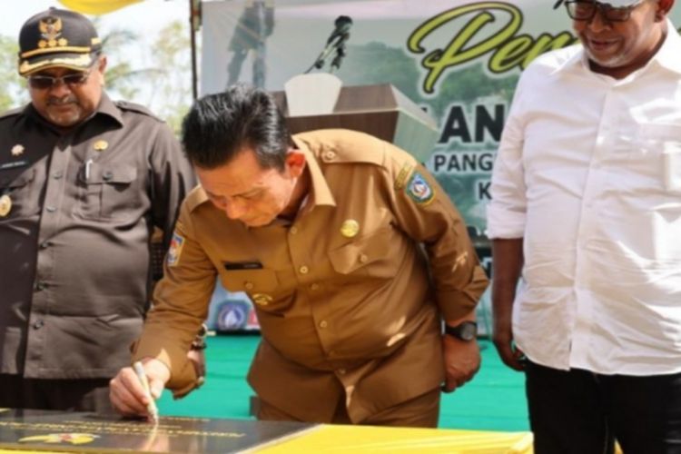 Telan Anggaran Rp Miliar Gubernur Kepri Ansar Ahmad Resmikan Jalan