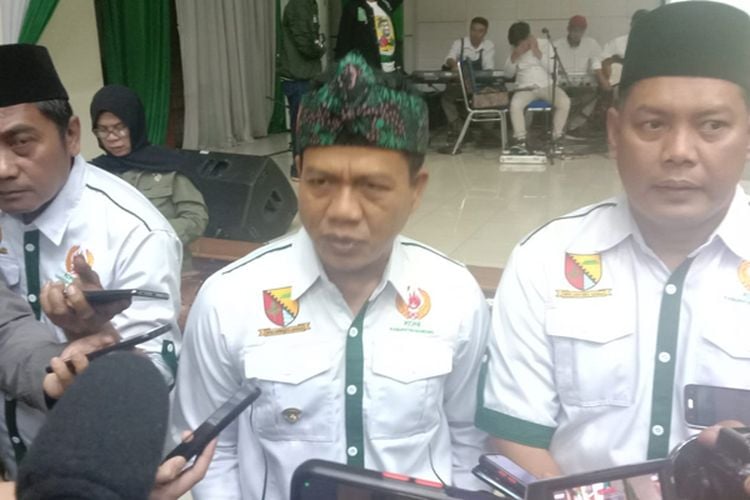 Dadang Supriatna Lantik Jajaran Pengurus Koni Kabupaten Bandung Periode