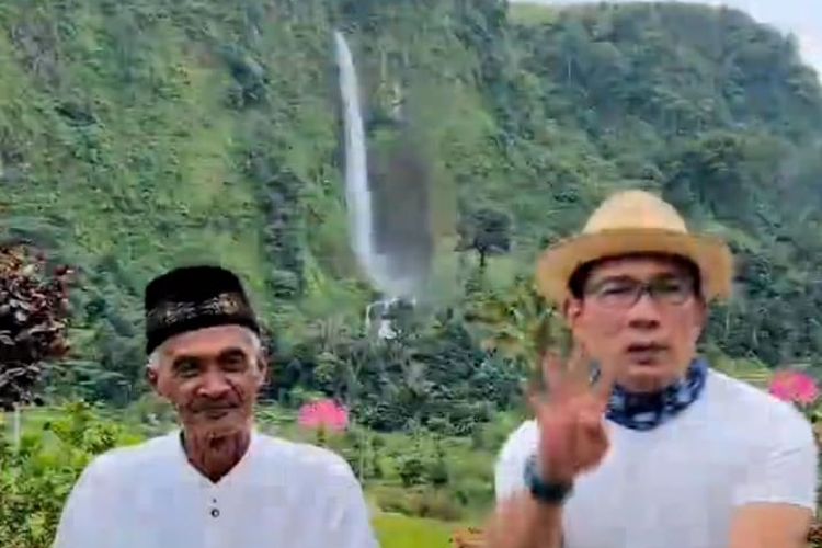 Ridwan Kamil Gubernur Jawa Barat Kunjungi Rumah Abah Jajang Yang