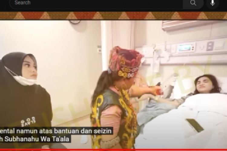 Viral Video Ida Dayak Keluarkan Gumpalan Darah Di Tubuh Ashanty Simak