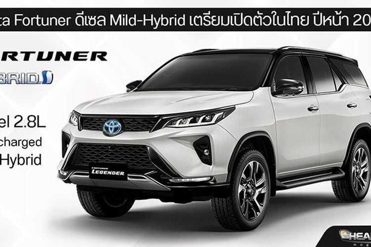 Toyota Fortuner Siap Tampil Canggih Dengan Mesin Hybrid Di Tahun