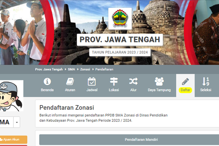 HARI INI DIBUKA Jadwal Dan Tata Cara Pendaftaran PPDB Jateng 2023